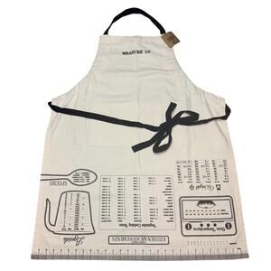 DII Chef Apron Adjustable Kitchen Measurements Cooking 28x35 New